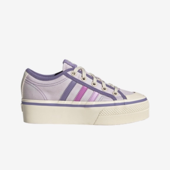 New women’s Adidas sz 6 shoes Nizza Platform - Picture 1 of 7